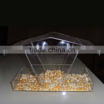 Plexiglass acrylic bird cage
