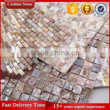 North America Designer Home Decor Penny Round Shell Mosaic Tiles photo-2