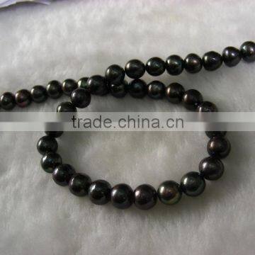 9-10 mm brown freshwater pearl strand