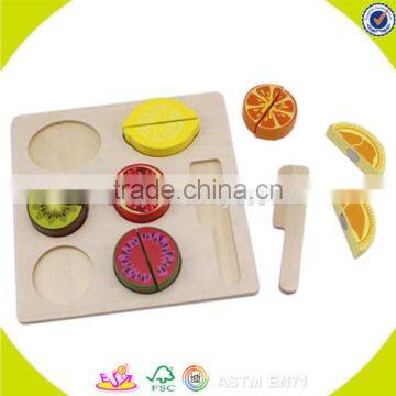 wholesale kids wooden toy vegetables new design baby wooden toy vegetables cheap wooden toy vegetables W10B089