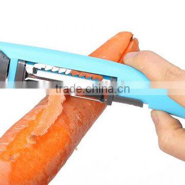 Cute Kitchen Tool , Hand Adjustable Multifunction Tri-Blade Peeler photo-2