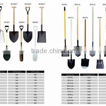 Wooden Handle Steel Snow Shovels Garden Shovels In Guangzhou Supplier photo-4