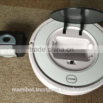 New model robot vacuum cleaner for floor and pet 2016
