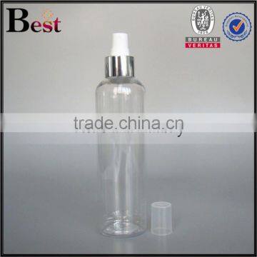 130ml Best Sellers Cosmetic Water Toner Clear Spray Bottle High Quality Round Shoulder Pet Plastic Bottle Spray Cheapest photo-4