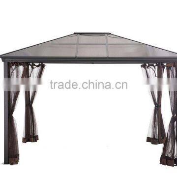 Factory Production Polycarbonate Top Gazebo Sun Shelter