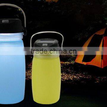 2016New Outdoor Travel Portable Folding Cup Multi-function Folding Magic Cup Kettle Silicone Folding Water Bottle photo-4
