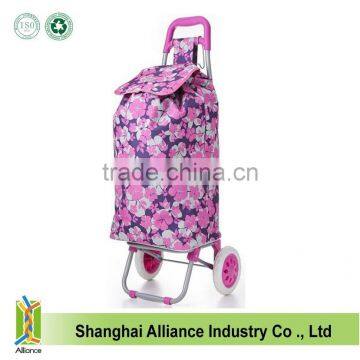 Wholesale Portable Folding Shopping Trolley Bag With Wheels