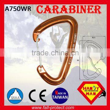 Wire Gate 24KN Mountain Climbing Carabiner With CE&UIAA Certificate photo-3