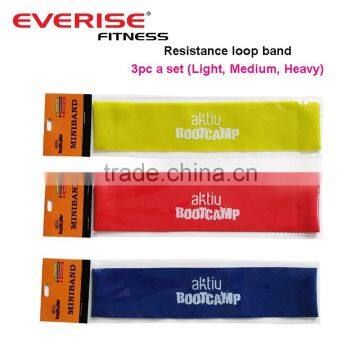 100% Natural Latex Resistance Exercise Loop Bands