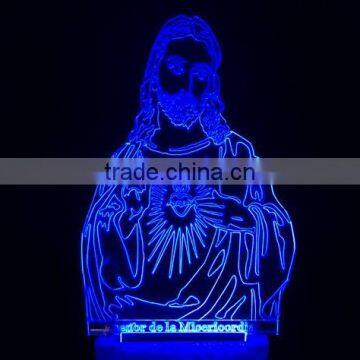 3d Light Lamp of Jesus Christ for Christmas photo-4