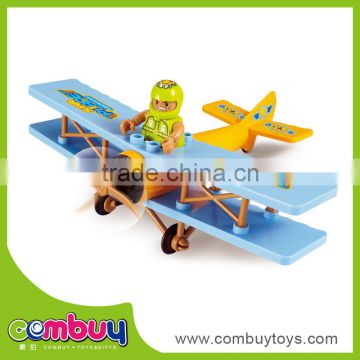 Wholesale cartoon mini assembly toy set sliding air plane models