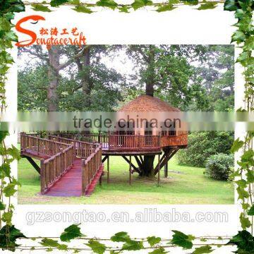 High-level design outdoor artificial tree house artistic simulation artificial tree house