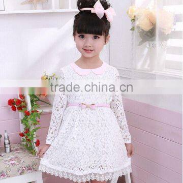 Summer Dress Girl Print Dress Fashion Floral Elastic Chiffon Dress Party Dresses for Girl photo-3