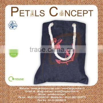 DENIM TOTE BAG photo-3