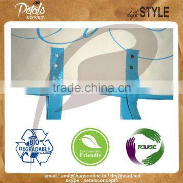 2016 Best Canvas Tote Bag With PU Handle photo-5