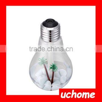 UCHOME Innovative Color Changing LED Light of Bulb Ultrasonic Air Humidifier photo-4
