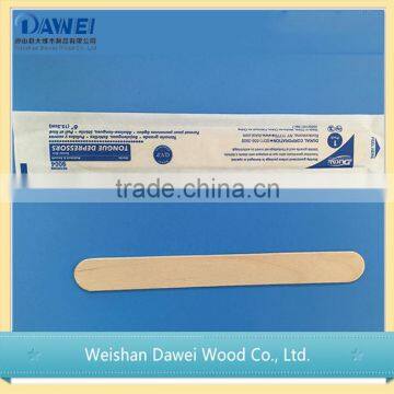 Wholesale Natural Medical disposable wooden tongue depressor