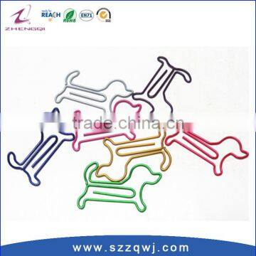 Office binding supplies Dog shaped paper clips