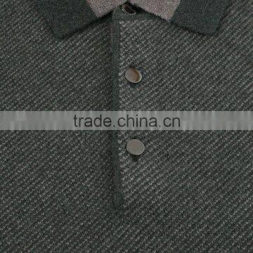 Grey 100%wool Winter Fashion With Long Sweater ,blue Long Sleeve Model Sweater for Men With 1/4 Zipper ,men Sweater 2015 photo-4