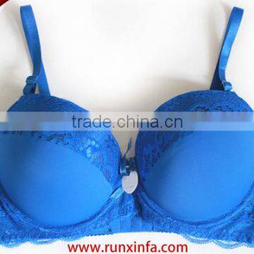 New girls sexy bra push up/bra name band made in China