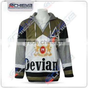 OEM Service Hockey Hoodies Men Fancy Coats