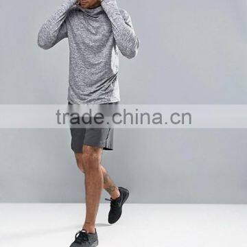 High Quality New Design Custom Drawstring Waistband 100% Polyester Gym Wear Men's Breathable Fashion Sport Running Shorts photo-4
