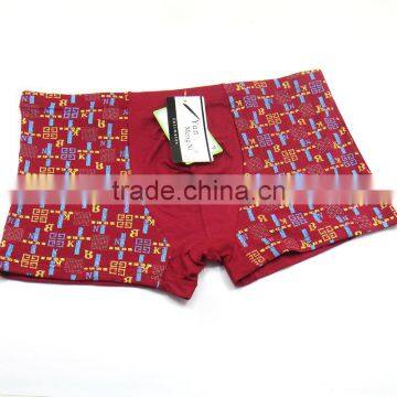 Fancy Printing Strong Men Shorts Bamboo Fiber Men Boxers Wholesale Men Boyshorts photo-3