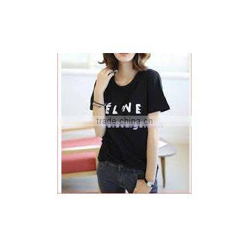 Big World Factory OEM Custom , Design Your Own Short Sleeve O-neck Women Printed t Shirt photo-3