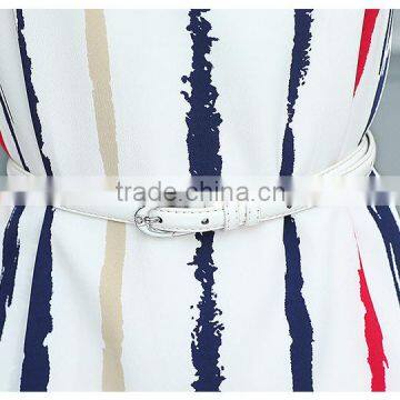 Maxnegio Latest Designs Digital Print Chiffon Ladies Casual Dress photo-5