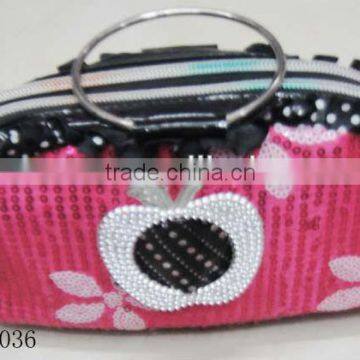 fashion ladies red cosmetic bag