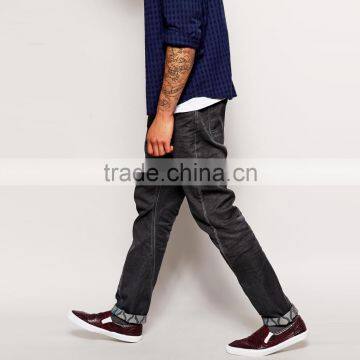 Boys Plain Special Fashion Design Scratch Jeans for Sale photo-4
