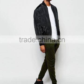 Soft Touch Wholesale Blank Jogger Pants in Dark Khaki for Men photo-3