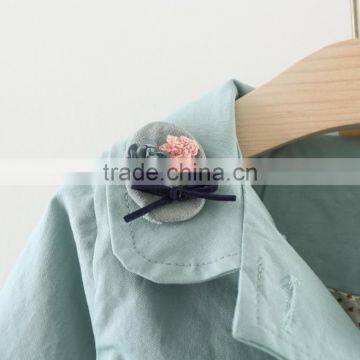 Zm40651b Custom Girls/children Autumn Coats/Kids Cotton Clothes Wholesale photo-4