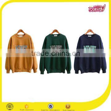 2016new Designs Girl Sweatshirt Wholesale Fashion Sweatshirt Women Sherpa Fleece Pullover Gym Hoodie