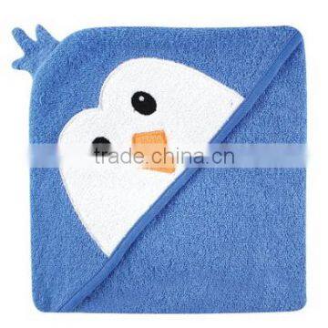 China Supplier Applique Cotton Terry Fabric Swaddle Newborn Organic Cotton Baby Blanket photo-4