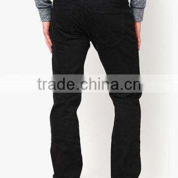 Men Pants Trousers Casual Mens Black Solid OEM Rivets/Zip Pants photo-2