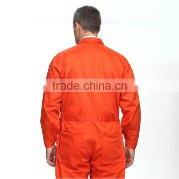 Juqian China Quality Professional Workwear Uniform Manufcturer Orange Black Breathable Mens Overall Uniform photo-4