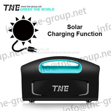 TNE Solar Online Portable Lithium Battery Generator Power Bank Ups System With Solar Panel Charging