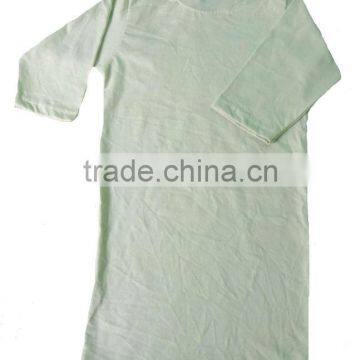 100% Organic Cotton Single Jersy Baby Gown (Bleached and Dyed) photo-2