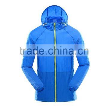 Couple Rose/ Royalbluer Sun UV Protective Clothing Super Thin Shirt Zipper up Sun-protective Clothing Summer Coat photo-6