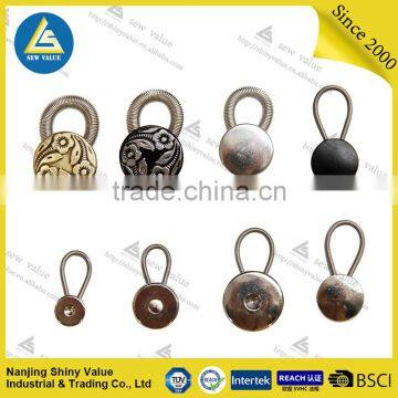 Removable Metal Denim Jeans Extenders With Elastic in the Spring to Make Higher Tension photo-4