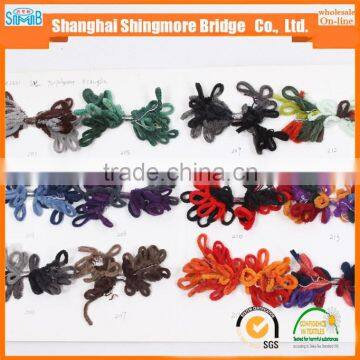 China Hand Knitting Yarn Supplier Hot Wholesale Novelty Texile Polyester Yarn Big Loop Acrylic Fancy Knitting Yarn photo-5