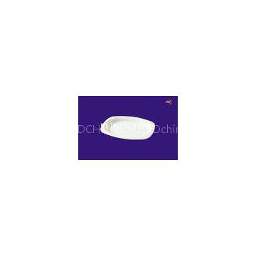 Small Oval Plate Disposable Healthy Biodegradable Tableware , 233mm165mm22mm