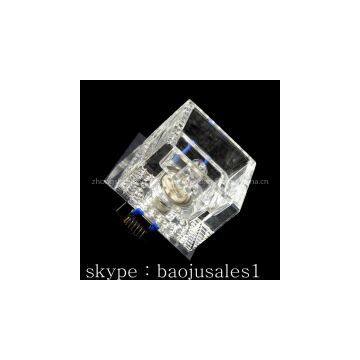 2014 New Design K9 Crystal Spotlight Ceiling Light G4/G9 Halogen Lamp photo-3