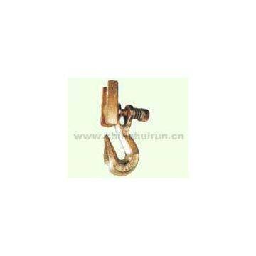 CLEVIS GRAB HOOK WITH SPRING AND LATCH Zinc Plated Or Yellow Chromated
