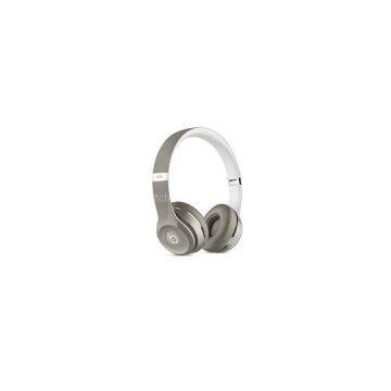 Beats Solo HD By Dr.Dre On-Ear Wired Headphone Metallic Silver New Factory Sealed