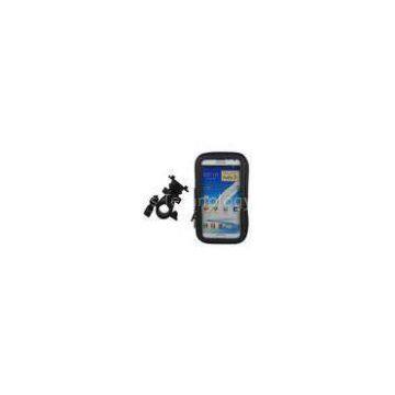 Samsung Galaxy Note 2 N7100 Bike Mount Holder , Zipper Bicycle Handlebar Waterproof Bag Case