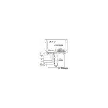 Four quadrant reversible brake current pulse width motor controller