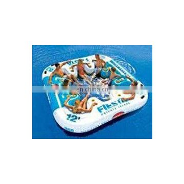 Sports Stuff Fiesta Island | Inflatable Floating Fun Deck for 8 People