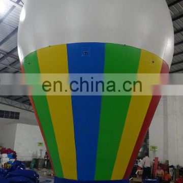 cheap giant advertising Inflatable rooftop colorful ground balloon